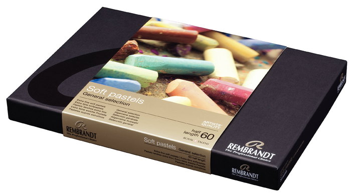 Rembrandt Set de pasteles suaves Selección General Deluxe, 60 unidades